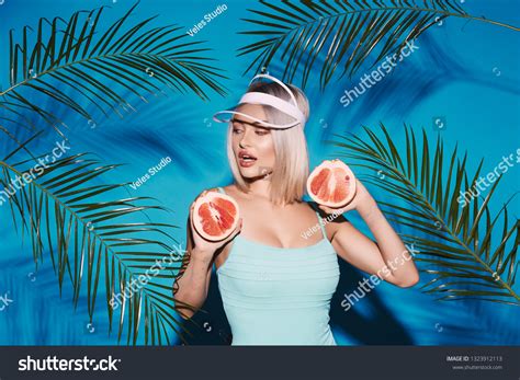 Cute Blonde Girl Nude Make Wearing Stock Photo 1323912113 Shutterstock