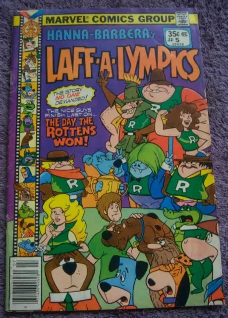 HANNA BARBERA LAFF A LYMPICS 5 Marvel Comics July 1978 Scooby Shaggy