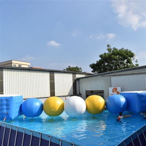 Aqua Fun Park Equipment Ball Rush for Blow up Water Park - China Indoor ...