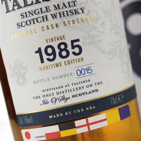 Talisker 1985 Maritime Edition 27 Year Old Whisky Auctioneer