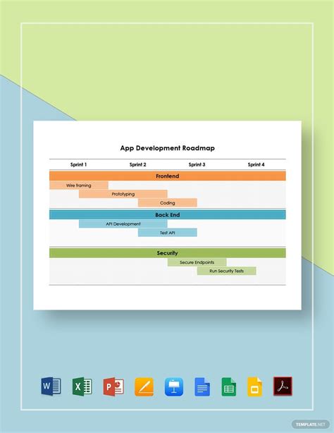 Mobile App Development Roadmap Template in Google Docs, Google Slides ... 