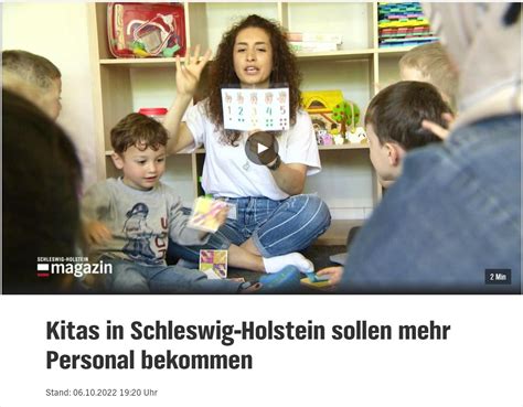 Kitas In Schleswig Holstein Sollen Mehr Personal Bekommen Ndr