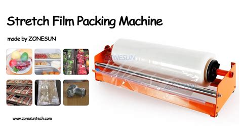 How To Use Manual Stretch Film Wrapping Machine YouTube