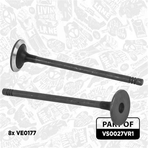 Valve Kit Intake Exhaust Valve Vs0027vr1 Et Engineteam 1791865 31370986 31422384 Et