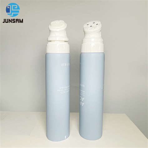 Cleanser Tube With Brush D40mm 120ml Cosmetic Packaging