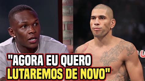 MUDOU DE IDEIA ADESANYA QUER NOVA LUTA POATAN MMA UFC YouTube