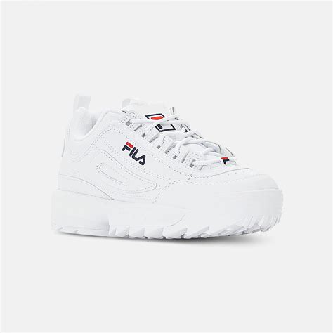 Fila Disruptor Low Wmn White Wei Fila Official