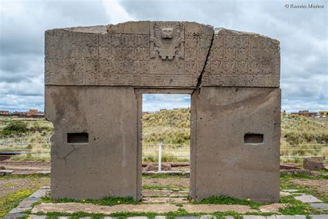 DSC0898 La Puerta Del Sol En El Kalasasaya Tiwanaku Bol Flickr