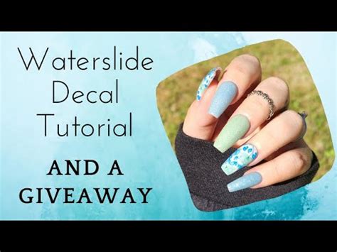 Waterslide Decal Tutorial GIVEAWAY CJ S Joint Creations Liquid