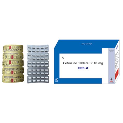 10mg Cetirizine Tablets Ip General Medicines At Best Price In Ahmedabad