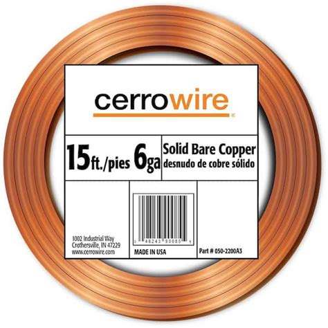 Reviews For Cerrowire Ft Gauge Solid Sd Bare Copper Grounding