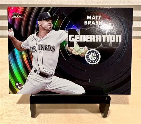 Matt Brash 2022 Topps Update Rookie Card Generation Now Insert 299