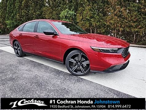 New 2024 Honda Accord Hybrid Sport 4D Sedan In JH240084 1 Cochran