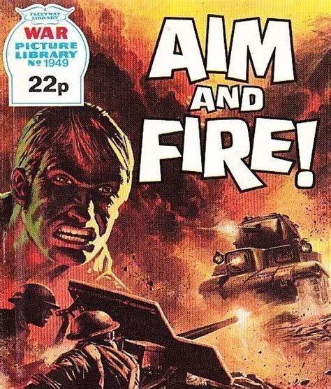 A Fleetway War Picture Library Pocket Comic Book Magazine 1949 Aim And Fire £599 Picclick Uk