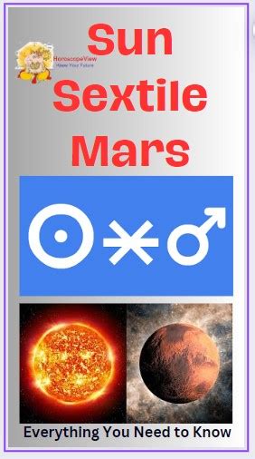 Sun Sextile Mars Understanding Of The Synastry And Transit