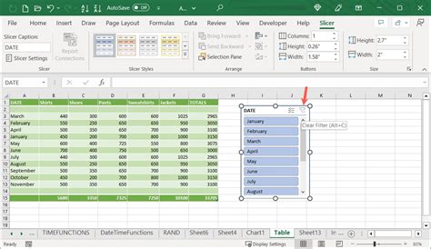 How To Use A Slicer To Filter A Table In Microsoft Excel Make Tech Easier