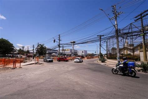 Trecho De Tr Nsito Em Lauro De Freitas Sofre Altera Es Para Obra De