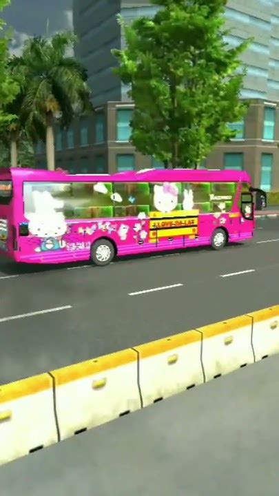 Mod Skin Xe Khách Thành Mới Hyundai Tracomeco Bus Simulator Indonesia