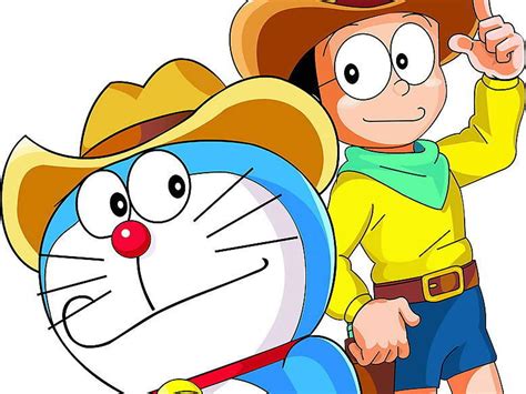 Download A Nostalgic Scene Of Happiness With Doraemon