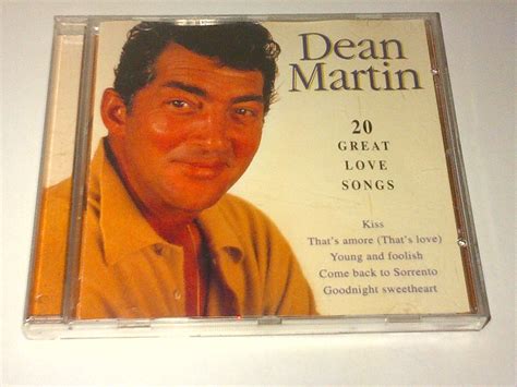 Dean Martin 20 Great Love Songs Köp på Tradera 406961287