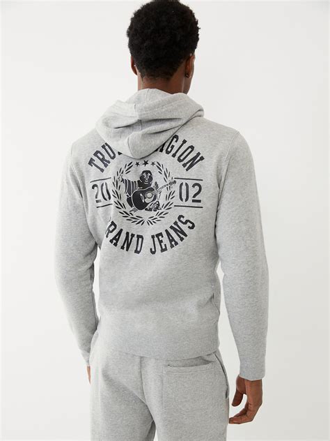 Men's Logo Zip Hoodie |Men's Hoodies | True Religion