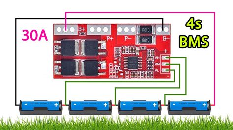 4S 30A Li Ion Lithium Battery Protecting Module 4S BMS 4s BMS