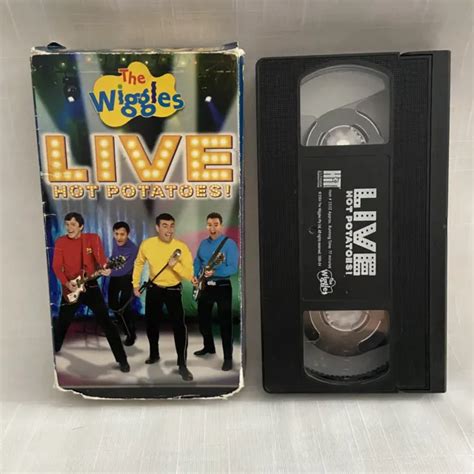THE WIGGLES LIVE Hot Potatoes VHS Tape HIT Entertainment PicClick CA