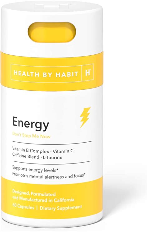 Health By Habit Energy 60 Gelules