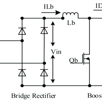 Schematic Diagram Of The Conventional Ac Dc Pfc Boost Converter