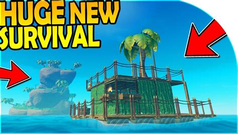 Huge New Survival Game Raft Base Building Raft Survival Gameplay