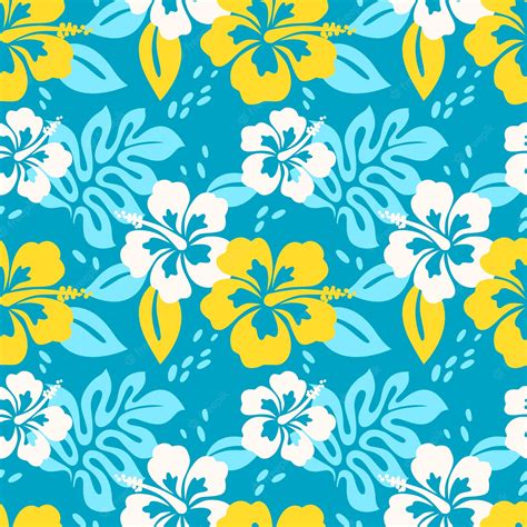 Hawaii Flower Pattern