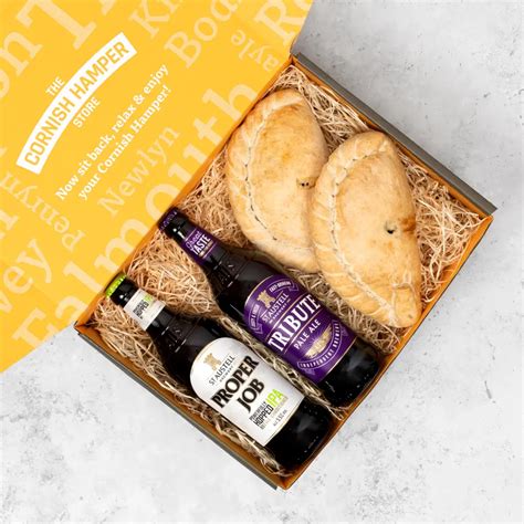 Cornish Pasty And Beer Hamper The Cornish Hamper Store