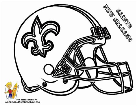 Coloring Pages Of Football Teams