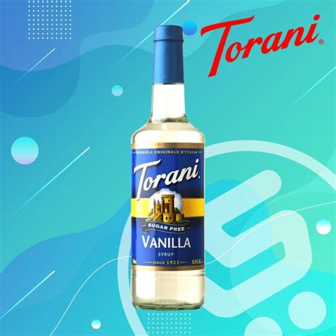 Torani Sugar Free Vanilla Syrup 750ml Lazada Ph