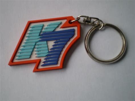Promtional Company Logo Keychain Customized Pvc Embossed Rubber Made