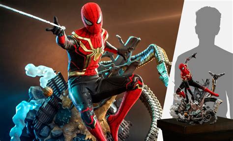Spider Man No Way Home Integrated Suit Deluxe Version Sixth Scale Figure By Hot Toys Legacy