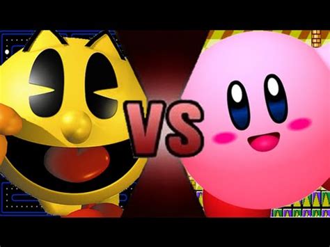 Kirby Vs Pac Man Youtube