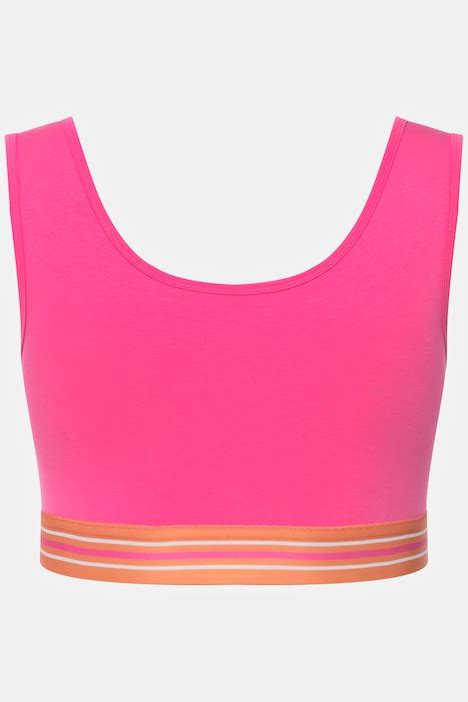 2 Pack Sports Bras Pink Ulla Popken