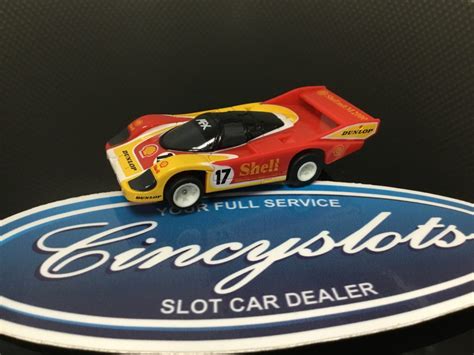 Tyco Shell Porsche Ho Slot Car New