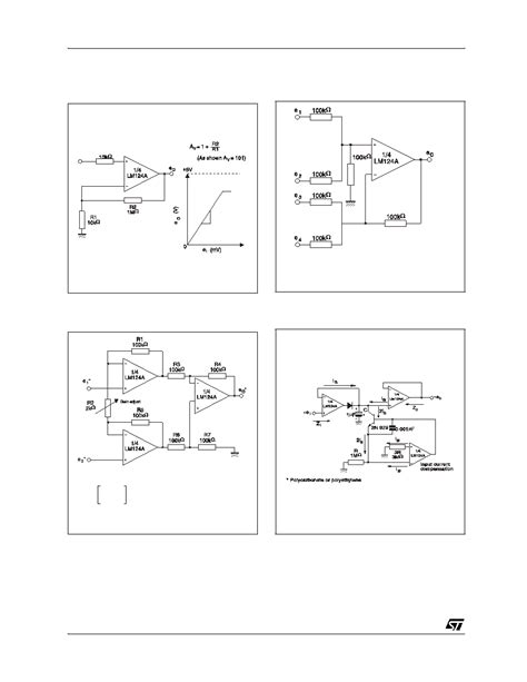 Lm A Datasheet Pages Stmicroelectronics Low Power Quad