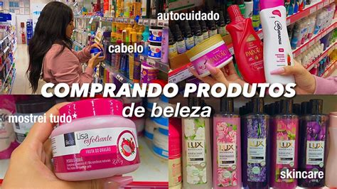 Vlog Comprando Produtos De Beleza Comprinhas De Autocuidado Skincare