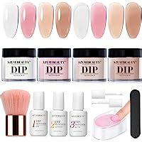 Amazon Azurebeauty Pcs Dip Powder Nail Kit Summer Translucent