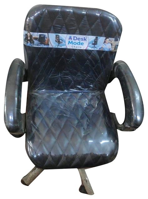 Rexine Black Medium Back Office Revolving Chair At Rs 1950 In New Delhi