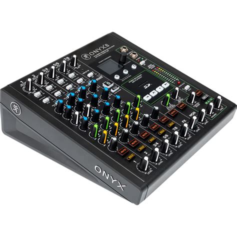 Mackie Onyx8 8 Channel Premium Analog Mixer With Multitrack