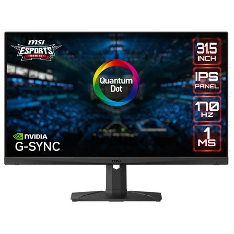 Msi Mag Qr Qd Led Ips Wqhd Hz Compatible G Sync