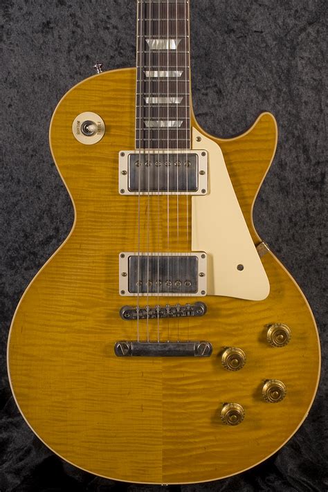 Gibson Les Paul Standard Reissue Texas Gold Guitar Gallery