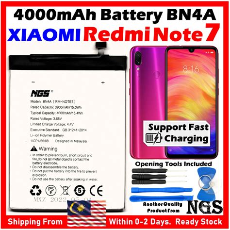 Orl Ngs Brand Mah Battery Bateri Bn A Compatible For Xiaomi Redmi