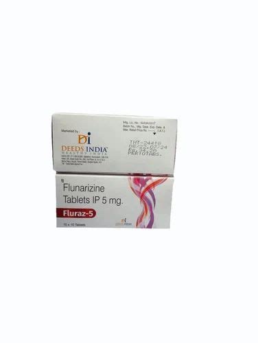 Flunarizine 5mg Tablets at ₹ 342/box | Sibelium Tablets in Tirupati ...