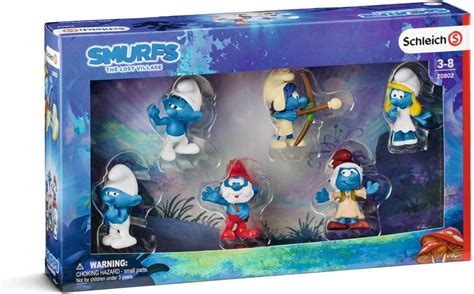 Amazon Smurfs Movie Set Action Figure Schleich Toys Games