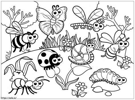 Insects To Print coloring page